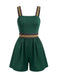 70er Romper mit Print und Ethno
