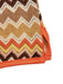 60er Strick-Top & Shorts mit Chevron und Tank