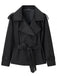 60er Jacke mit Reverskragen und Gürtel