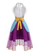 Lila 50er Netzkleid mit Herz