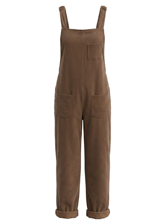 60er Jumpsuit mit Träger und Cord