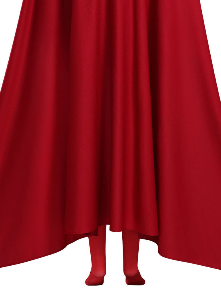 Rot 60er mit Supergirl und Costume