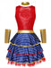 80er Kleid mit Pailletten und gestuft