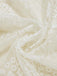 Beige 50er Spitzenkleid mit Blumenstickerei