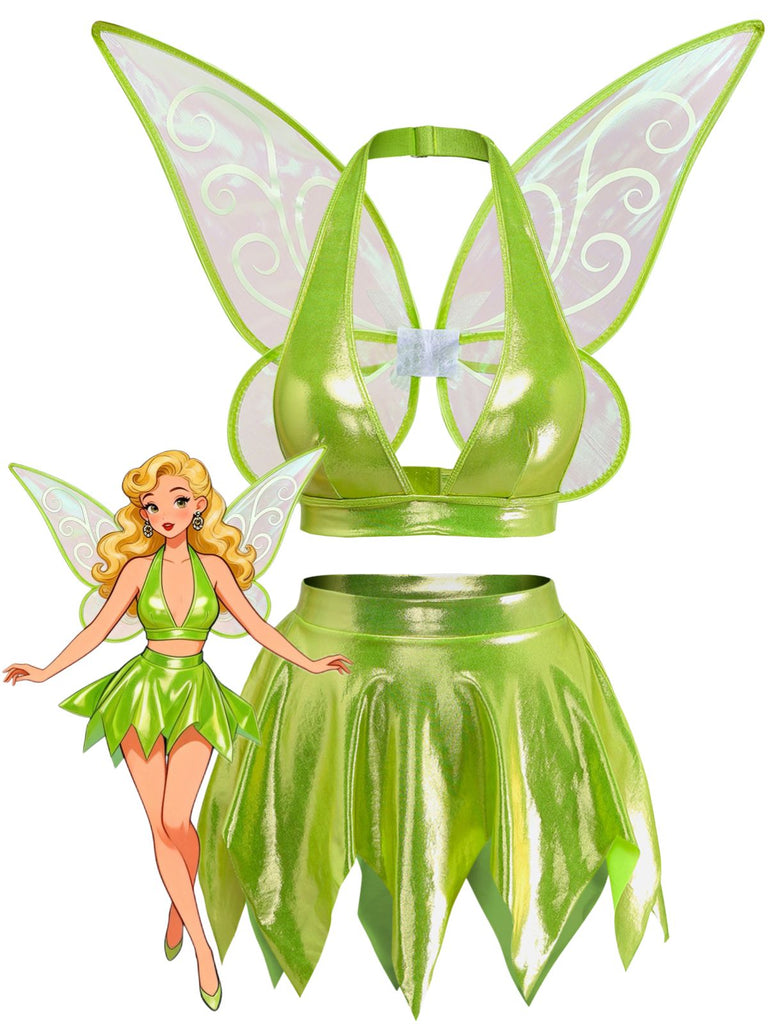 Grün 50er mit Fairy und Costume