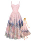 [Vorverkauf] 50er Tüllkleid mit Herz-Ausschnitt und Blumenwiese