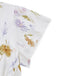 Apricotes 40er Midikleid mit Flatterärmel und Blumen