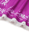 Lila 40er Märchen-Prinzessinnen-Kostümkleid mit Puffärmeln