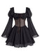 1950s Square Neck Vintage Classic Dress
