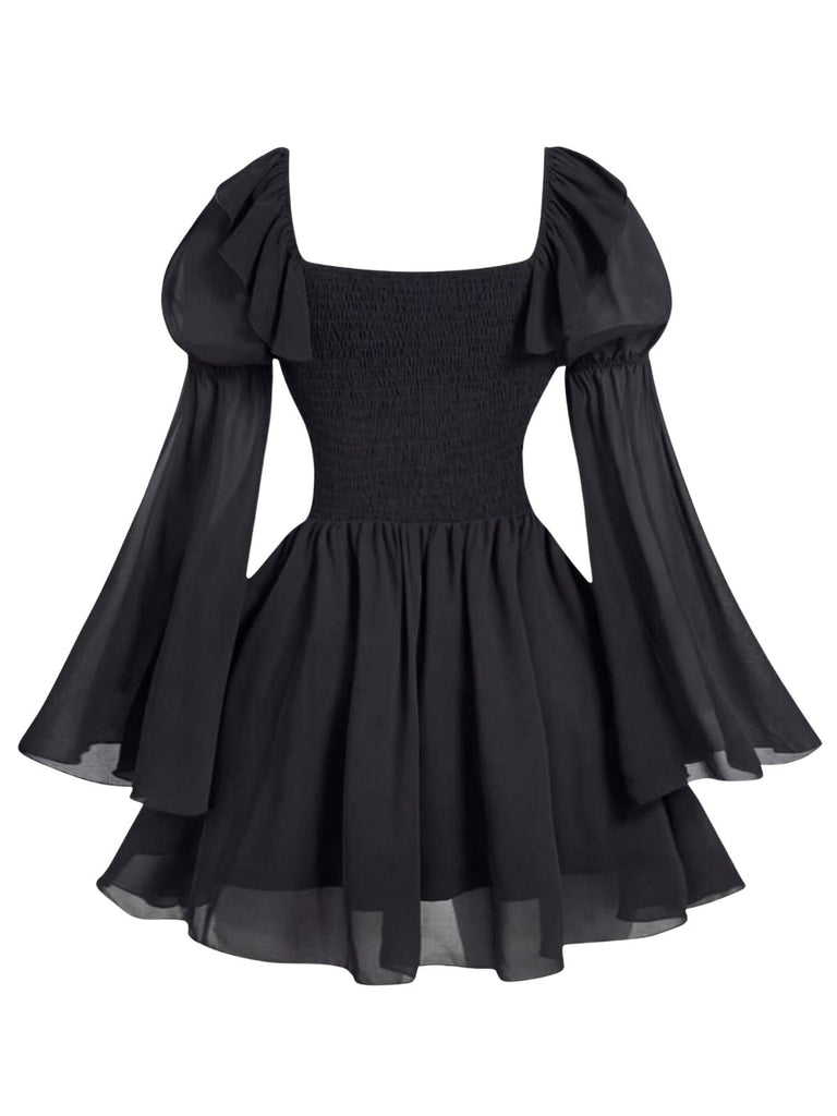 1950s Square Neck Vintage Classic Dress 2