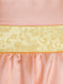 30er Satin-Kleid mit Eckiger Ausschnitt und Empire-Taille