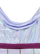 Lavendel 50er Halloween Kleid mit Prinzessin