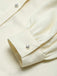 Cremefarbene 40er Bluse mit Schleife und Langarm
