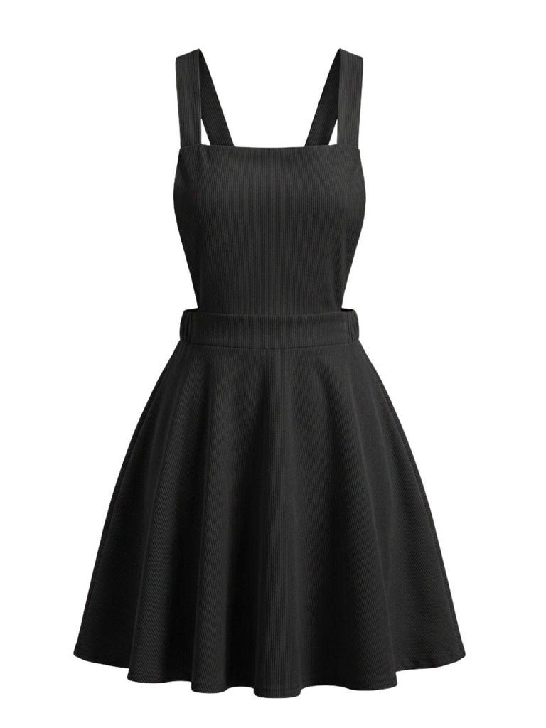 60er Kleid mit gerippt und Cord