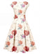 [Pre-Sale] 1950s Floral Vintage Classic Dress 2