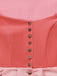 Rosa 50er Kleid mit Schürze und Herzausschnitt