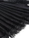 Schwarzes 50er Gothic Minikleid mit Samt und Spitze