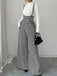 60er Hose mit Hahnentritt und weitem Bein