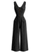 80er ärmelloser Jumpsuit mit Cargotaschen