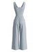 80er ärmelloser Jumpsuit mit Cargotaschen