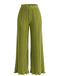 40er Hose mit hoher Taille und weitem Bein