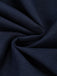 Dunkelblaues 50er Blazer-Bleistiftkleid mit Rüschenkragen