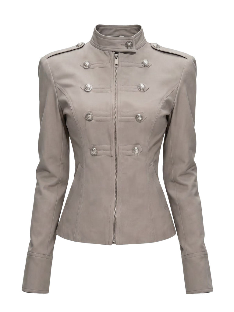 50er Jacke mit Knopf