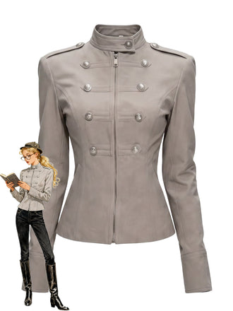 50er Jacke mit Knopf