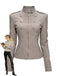 50er Jacke mit Knopf