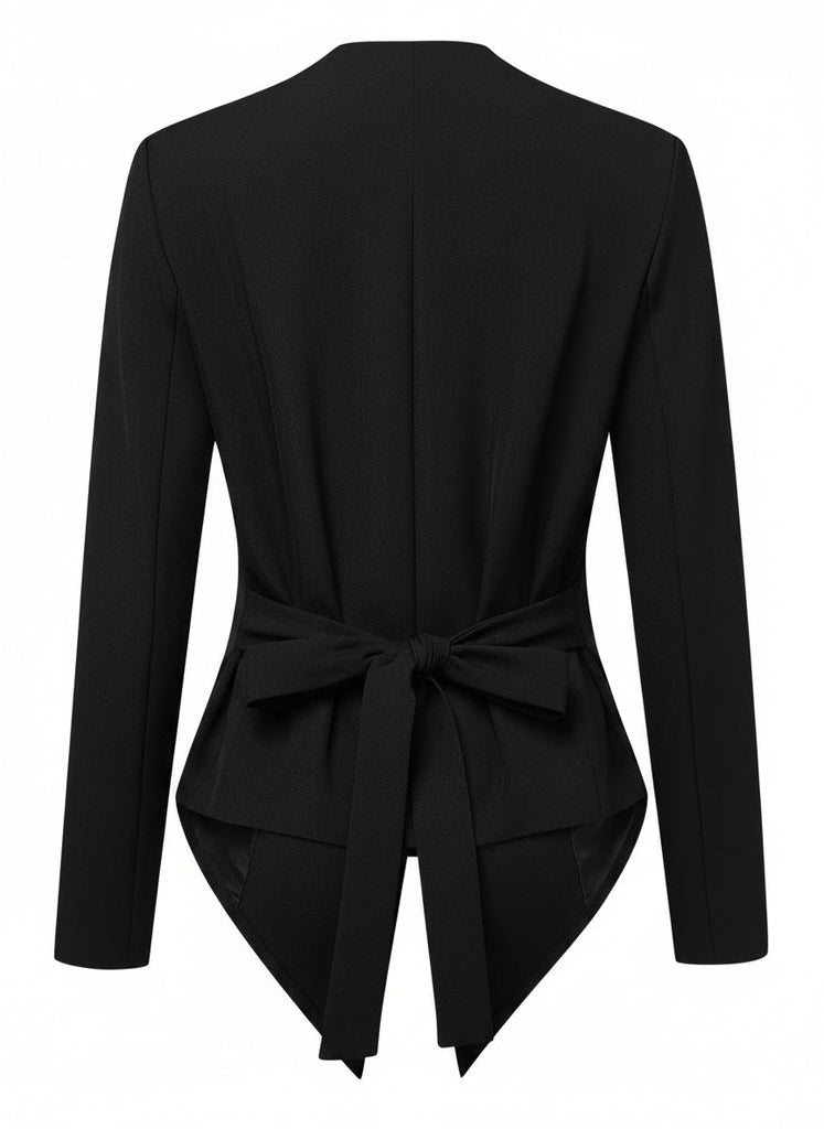 50er taillierter Blazer mit Knöpfen