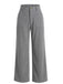 Graue 50er Cordhose mit weitem Bein und aufgesetzten Taschen