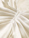 Champagnerfarbenes 30er Satin-Nachtkleid mit Spitze und Korsett-Taille