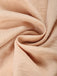 Beige 70er Bluse mit Rüschenkragen und Ballonärmeln