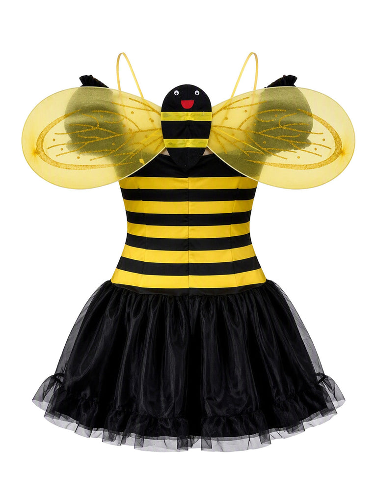 Gelbes & Schwarzes 50er Halloween mit 5pcs und Honey