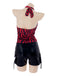 Rotes & Schwarzes 40er Set mit Neckholder und Zebra-Print