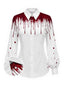 [Vorverkauf] 40er Halloween-Hemd mit Blutflecken-Print