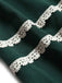 70er Kleid mit Rüschen-Puppenkragen und Langarm