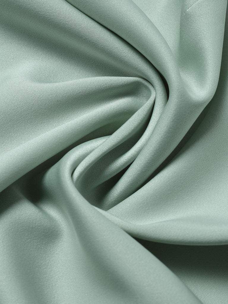 40er Set mit Bolerojacke und Satin-Blumenkleid mit Herzausschnitt