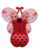 70er Marienkäfer-Kostümset mit Polka-Dot-Body und Flügeln