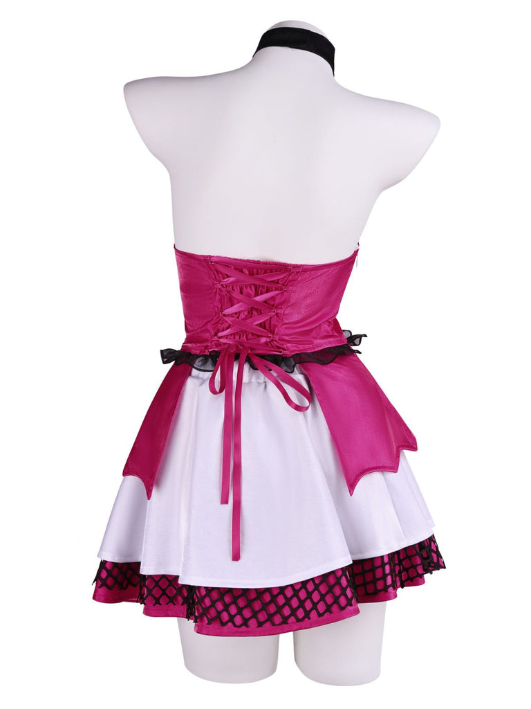 60er Gothic Monster Academy Vampir-Cosplay-Set