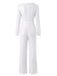 30er Jumpsuit mit Pailletten und langen Ärmeln