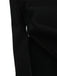Schwarze 50er Schlaghose mit floraler Spitze und hoher Taille