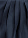 Marineblaues 70er Königin-Kostüm-Plisseekleid mit Cape