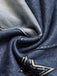 70er Set aus Sternen-Fransenjacke in Wildlederoptik und Denim-Print-Schlaghose