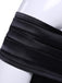Schwarzes 70er Joker-Queen Maxikleid mit schulterfreiem Schnitt