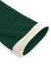 Grünes 50er Colorblock-Kleid mit Karree-Ausschnitt und Halbärmeln