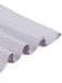 Tailliertes lavendelfarbenes 50er Ginghamkleid mit Spitze und Taschen