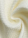 Beige 60er Minikleid mit plissierten Manschetten und Knopfleiste