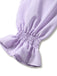50er Set aus Bluse mit Schleifenkragen & Blumen-Trägerkleid