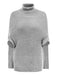 50er Rollkragen-Strickpullover mit Ärmeln im Cape-Look